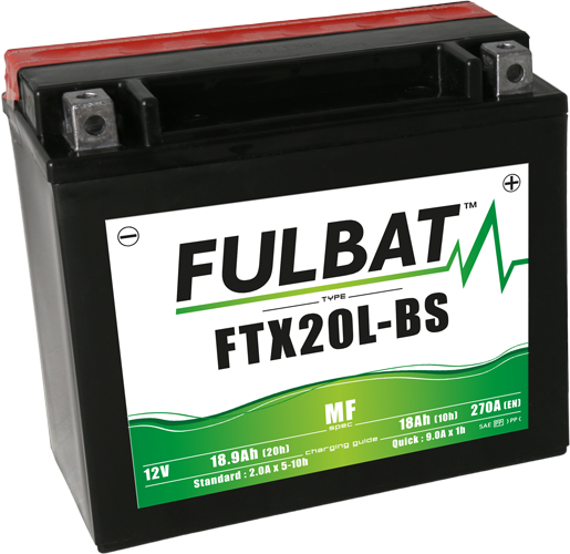Baterie ATV fara intretinere cu acid Fulbat FTX20L-BS Can-Am/CF-1