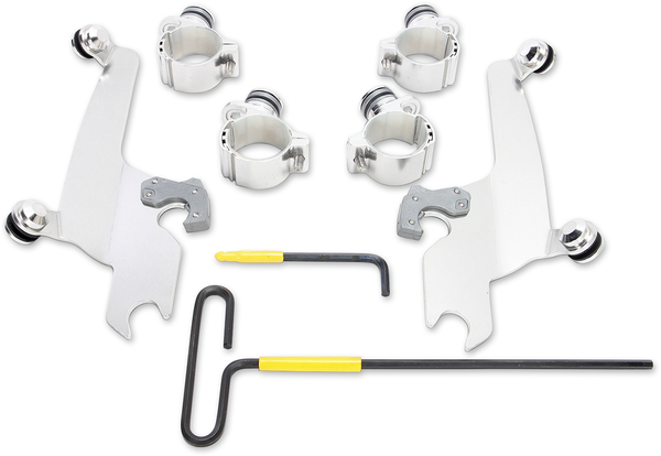 No-tool Trigger-lock Mount Kit For Sportshield Silver, 1, nordicamoto.ro