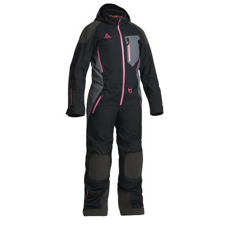 Combinezon Snowmobil Dama AMOQ Eclipse Black/Grey/Pink Non-Insulated