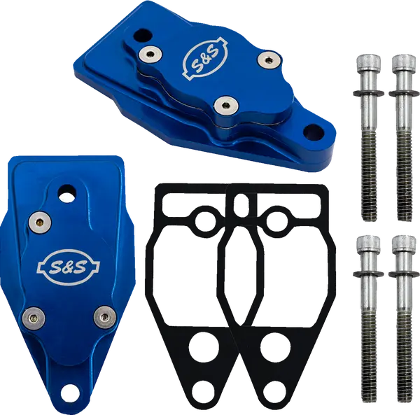 Billet Head Breather Blue Anodized, 1, nordicamoto.ro