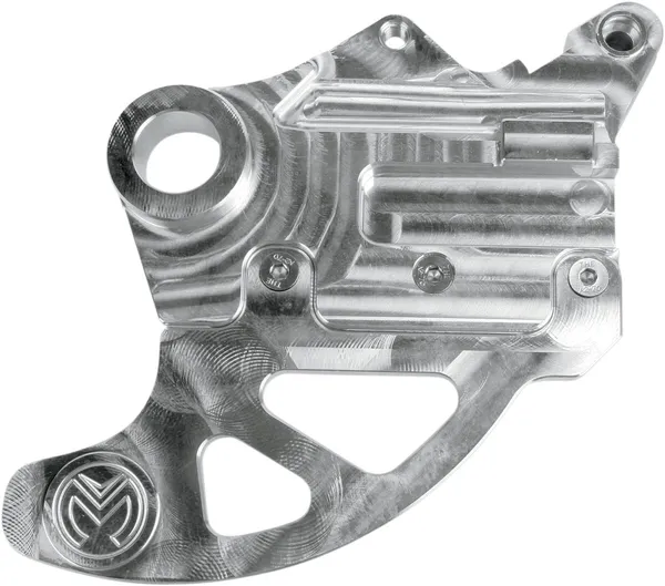 MOOSE RACING Pro Shark Fin Disc Protector With Brake Carrier Silver -1