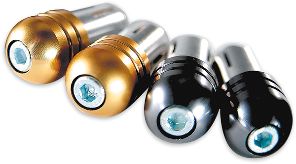 Handlebar End Plug Gold, 2, nordicamoto.ro