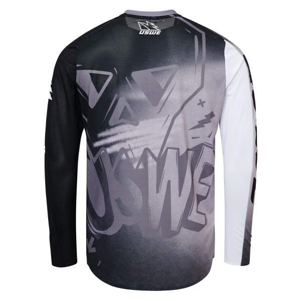 Tricou USWE Kalk Cartoon Off-Road Black-1