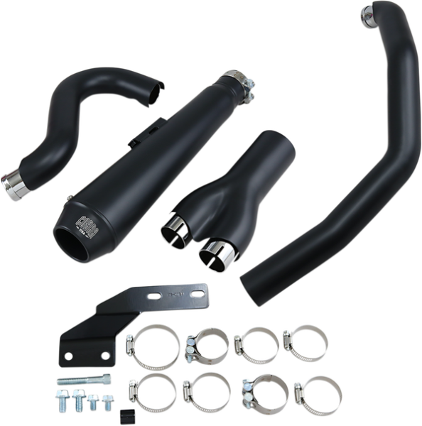 El Diablo 2:1 Exhaust System Black, 5, nordicamoto.ro