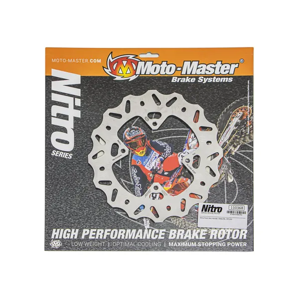 Nitro Series Brake Disc Silver-0