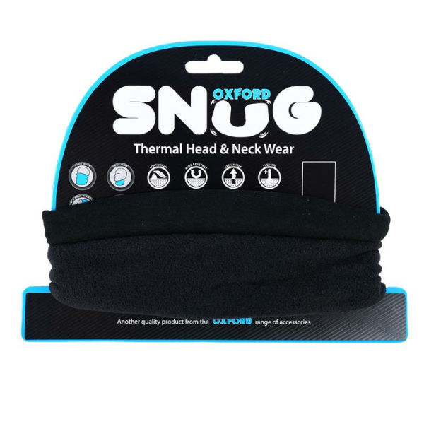 Protectie gat si cap Oxford SNUG Negru Skull-4