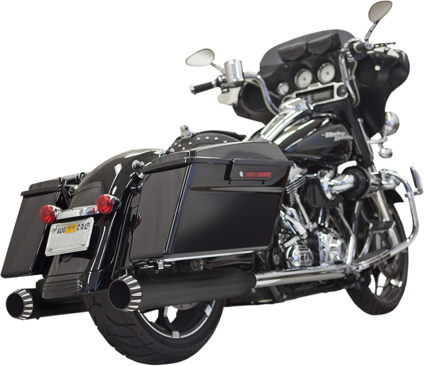 Qnt Slip-on Mufflers Black, 1, nordicamoto.ro