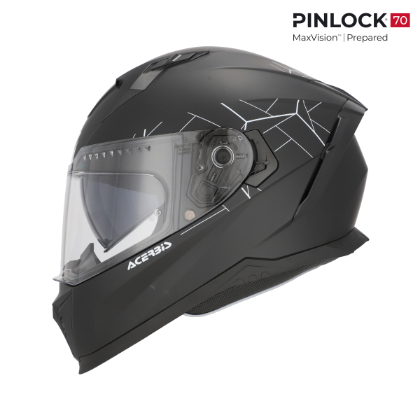 Casca Acerbis X-Way Black-0