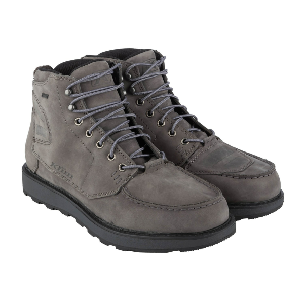 Ghete Piele Klim Blak Jak GTX Gunmetal Black-11