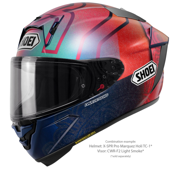 Casca integrala SHOEI X-SPR PRO Marquez Holi TC-1 LTD. Albastru/Rosu XXL-1