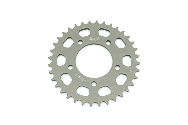 Works Triplestar Aluminum Rear Sprocket Natural, 1, nordicamoto.ro