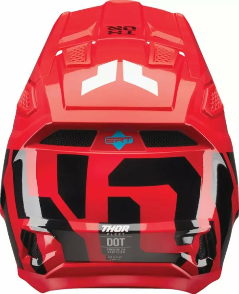 THOR Fleet Forge Helmet Red -3