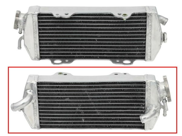 RADIATOR PSIHIC KTM SX/EXC 250 '00-05, SX/EXC 400/450/520 '00-02, SX/EXC 525 '00-05 CAPACITATE STANDARD Ranforsat STÂNGA (BUC)