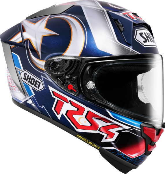 Casca integrala SHOEI X-SPR PRO Toprak TC-2 Albastru XXL-1