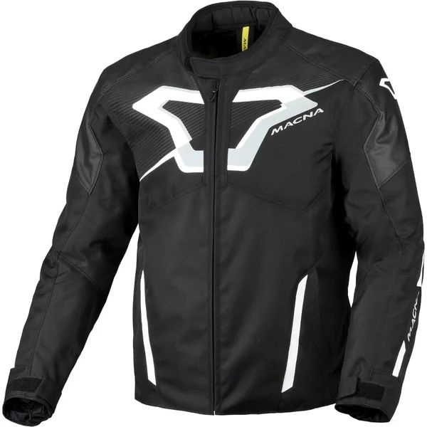 Geaca textil impermeabila MACNA TAZAR 2.0 XS Negru/Rosu, 5, nordicamoto.ro
