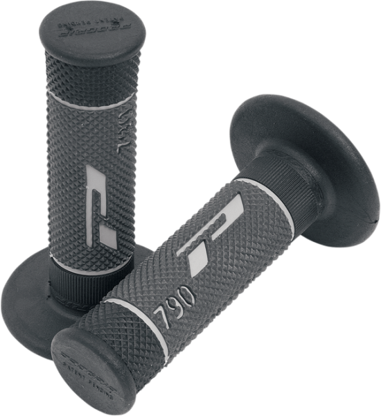 790 Triple Density Grips Black, Gray, 1, nordicamoto.ro