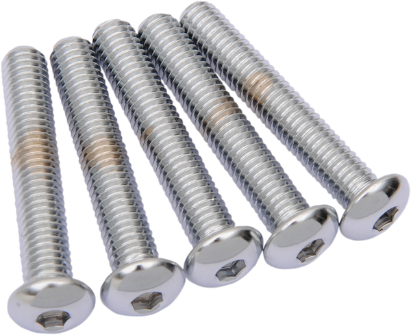 Replacement Button-head Bolts Silver, 2, nordicamoto.ro