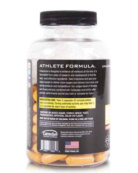 Supliment alimentar Ryno Power ENDURANCE fără stimulente, 125 capsule, 4, nordicamoto.ro