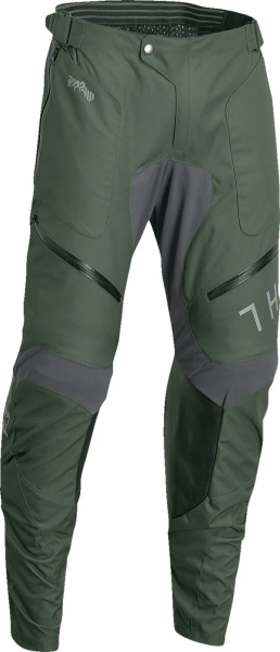Pantaloni Thor Terrain In-the-Boot Charcoal/Green-3