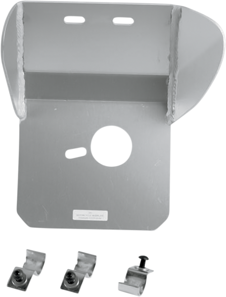 Placă de protecție din aluminiu MOOSE RACING (argintie), 1, nordicamoto.ro