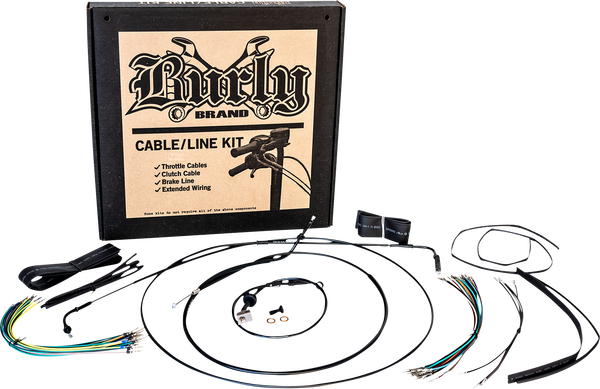 Extended Cable Kit Black, 2, nordicamoto.ro