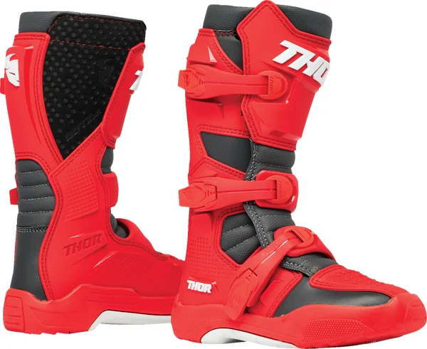 Cizme Copii Thor Blitz XP Red/Black 37, 1, nordicamoto.ro
