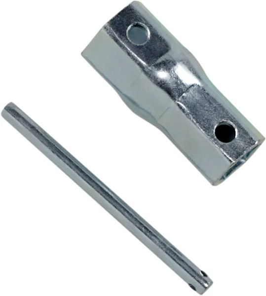 Heavy-duty Spark Plug Wrench Chrome-0