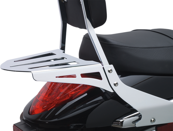Sissy Bar Mounted Luggage Rack Black, 1, nordicamoto.ro