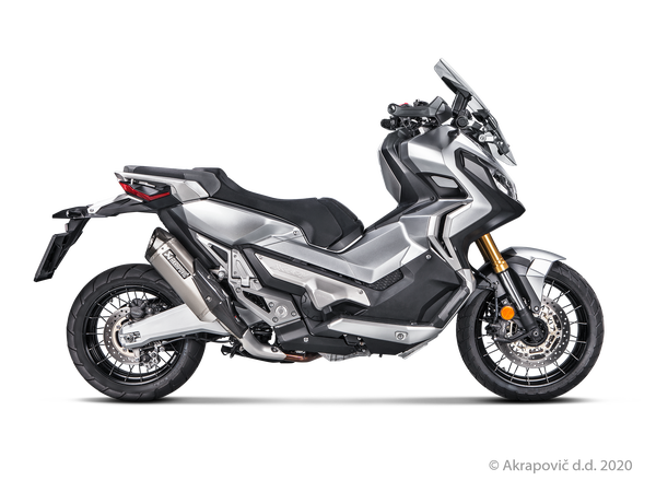 Slip-on Line Muffler Scooter Titanium Look -0