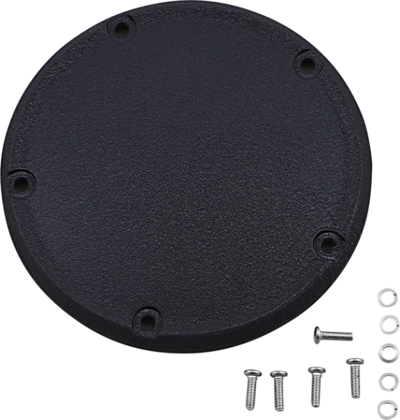 Derby Cover Wrinkle Black, 2, nordicamoto.ro