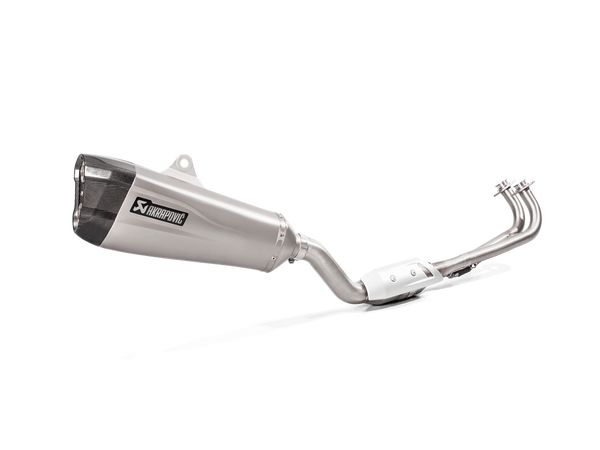 Racing Line Full Exhaust System Scooter Silver, Black -3