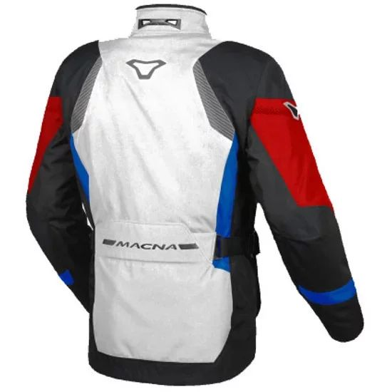 Geaca textil touring MACNA RANCHER L Negru/Rosu, 8, nordicamoto.ro