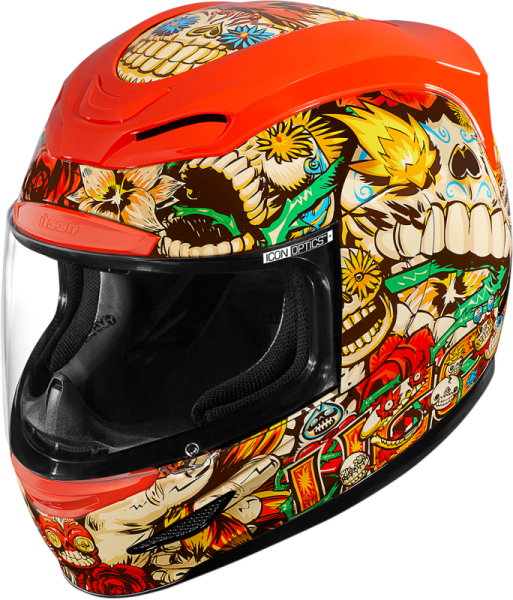 Helmet Am Losmuertos Red Xs, 1, nordicamoto.ro