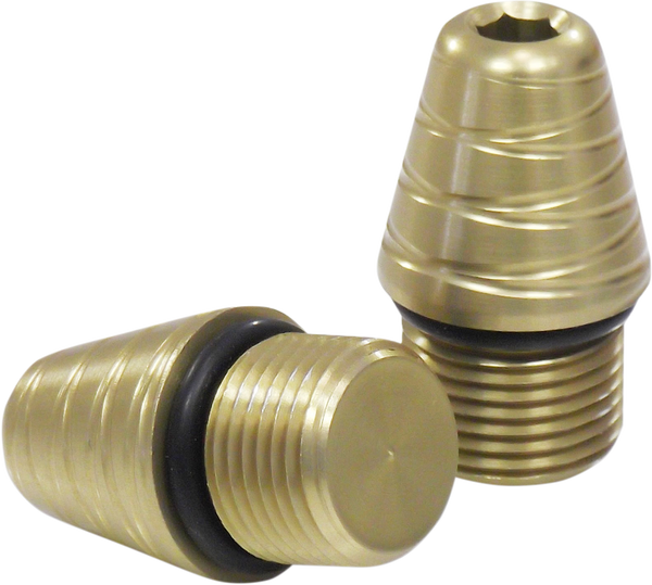 Bar End Weights Lg Gold, Anodized, 1, nordicamoto.ro