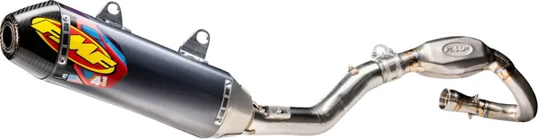 Q4 Hex S-a Slip-on Muffler Anodized Gray 