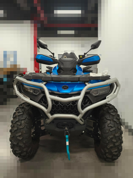 BARĂ PROTECȚIE FAȚĂ ATV CFMOTO – ARGINTIU / ALB (NEW), 2, nordicamoto.ro