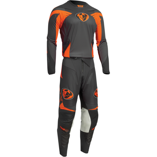 Tricou Thor Pulse 04 LE Charcoal/Orange XL, 2, nordicamoto.ro
