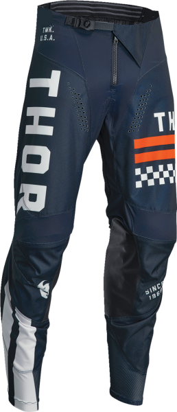 Pantaloni Copii Thor Pulse Combat Midnight/White-1