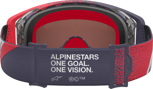 Ochelari Alpinestars Supertech Hiten Negru/Rosu/Lentila Colorata, 2, nordicamoto.ro