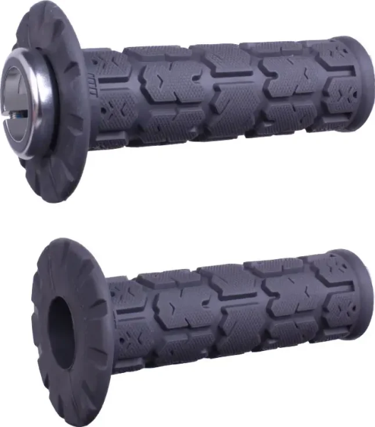 Rogue Universal Grip Lock-On Graphite, Silver, 1, nordicamoto.ro
