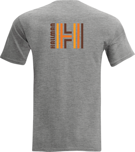 Tricou Thor Hallman Legacy Heather Gray L, 3, nordicamoto.ro
