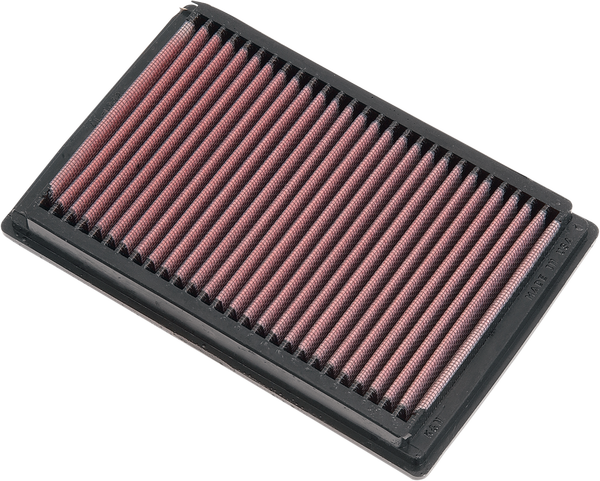 High-flow Air Filter Black, Red, 1, nordicamoto.ro