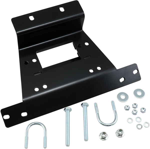 Winch Mount Kit Black, 1, nordicamoto.ro