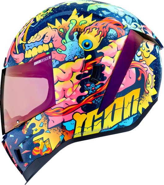 ICON Airform Scatterbrain Mips Helmet Multi , 9, nordicamoto.ro