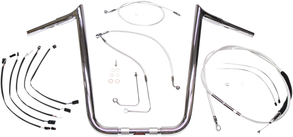 1-1/4(r) Viking Handlebar Installation Kit Silver, 1, nordicamoto.ro