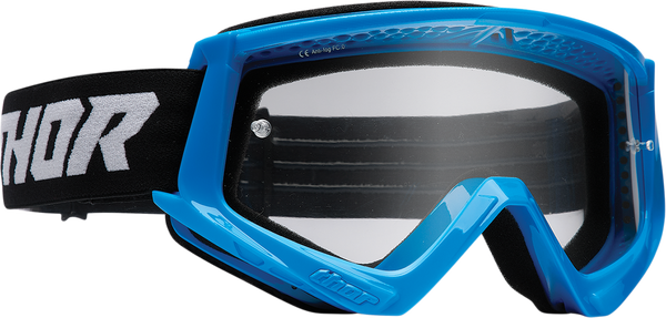 Combat Racer Goggles Blue, Black 