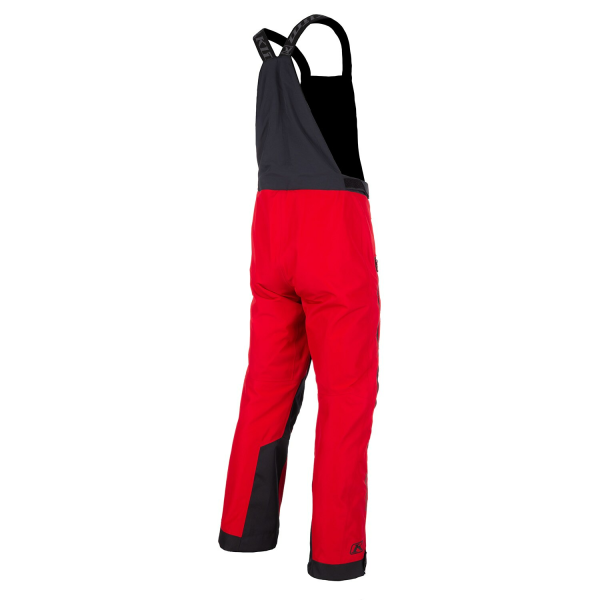 Pantaloni Snowmobil Klim Tomahawk Bib Non-Insulated Chili Pepper - Black-0