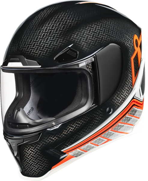 Airframe Pro Carbon Hyperstrike Helmet Red-Orange-Black, 1, nordicamoto.ro