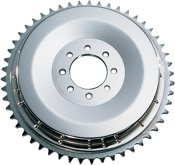 Brake Drum/sprocket Set Ironhead Xl Chrome, 1, nordicamoto.ro
