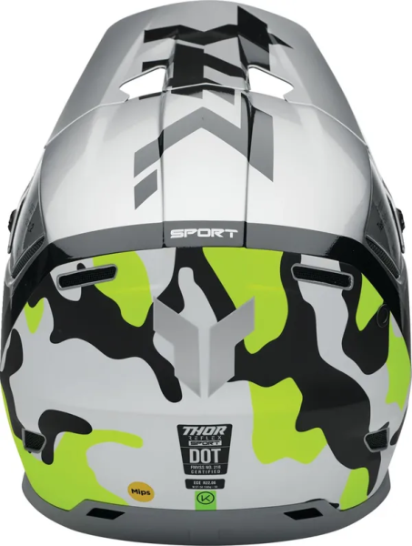 Casca Thor Reflex Sport Riot Mips Yellow/Gray/Black-2
